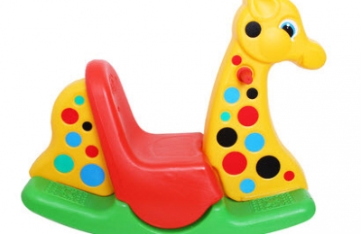 Bập bênh 1 màu con hưu siêu đẹp cho bé