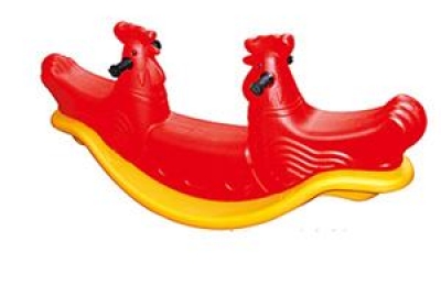 Bập bênh đôi nhập con gà đẹp cho bé