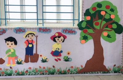 Những đồ dùng trang trí mầm non