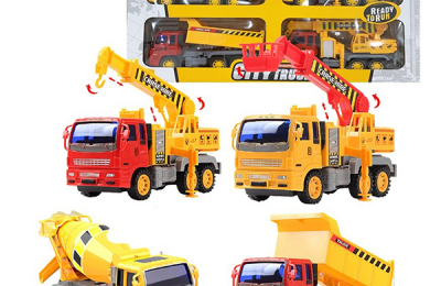 Đồ chơi xe công trình dành cho các bé trai