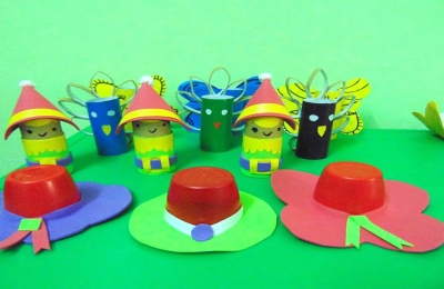 Xu hướng đồ chơi mầm non nhà làm cho bé mầm non