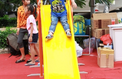 Đồ chơi ngoài trời cho trường học mầm non