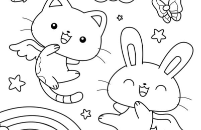  Những hình vẽ đáng yêu dành cho bé tập tô