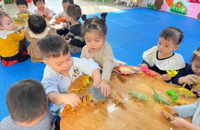 Hoạt động trải nghiệm tại trường dành cho trẻ mầm non