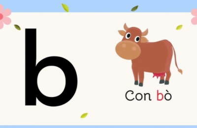 Dạy bé học chữ cái tiếng việt bằng hình ảnh