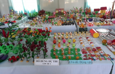 Những hội thi đồ dùng đồ chơi mầm non trong các dịp lễ của bé mầm non