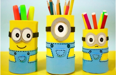 Tái chế phế liệu thành những món đồ chơi nhỏ xinh cho bé