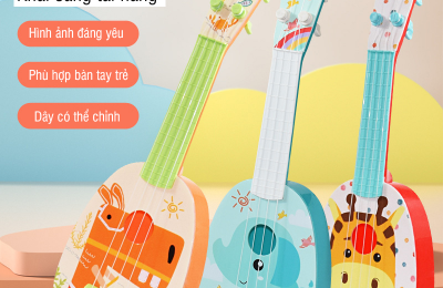 Đàn guitar đồ chơi trẻ em tiện dụng nhỏ xinh cho bé