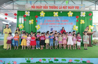 Các danh hiệu khen thưởng cho học sinh mầm non cuối năm