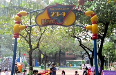 Xây dựng khu vui chơi trong công viên khu phố