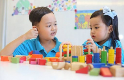 Đồ chơi trong lớp mầm non
