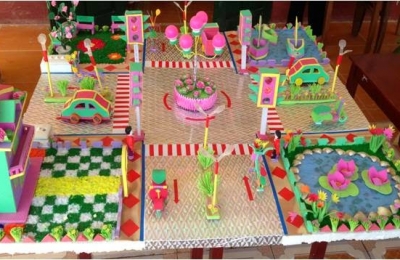 Mô hình đồ chơi mầm non cho bé đẹp tuyệt vời