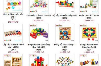 Xu thế đặt mua đồ chơi online cho các bà mẹ tuổi teen