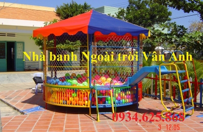 Nhà bóng mini khu vui chơi thiếu nhi