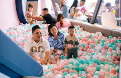 Nhà bóng nhà banh không khu vực vui chơi yêu thích của các bé thiếu nhi