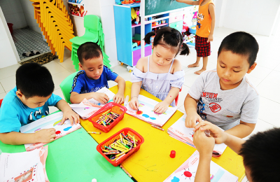 Trường mầm non tư thục ở quận 12 cho trẻ em