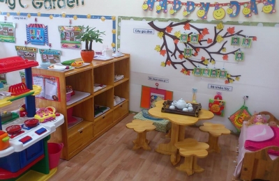 Bài thuyết trình về trang trí lớp mầm non