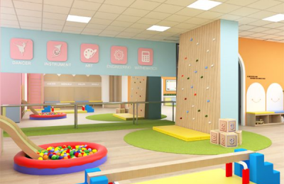 Đồ dùng trang trí trường mầm non