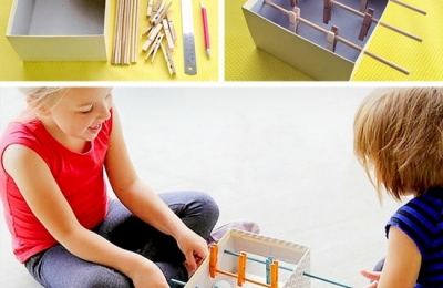 Làm đồ chơi tại nhà cho các con cưng của bố mẹ