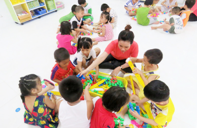 Giáo dục mầm non khởi đầu cho sự phát triển của bé