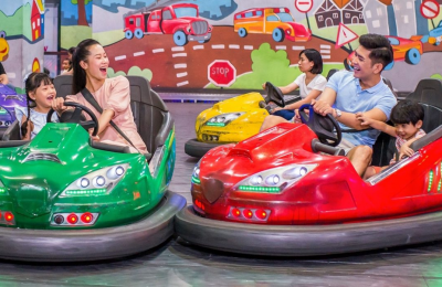 Các khu vui chơi có xe điện đụng cho thiếu nhi TPHCM