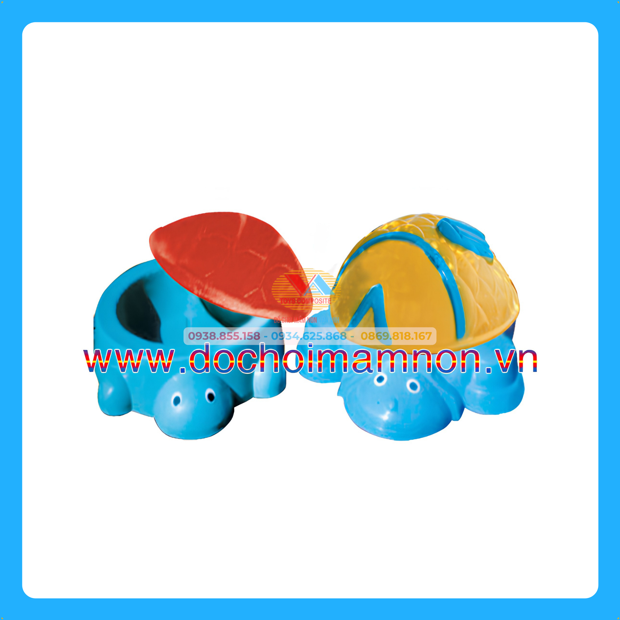 Bồn Cát Cho Trẻ Hình Con Rùa_BC 004
