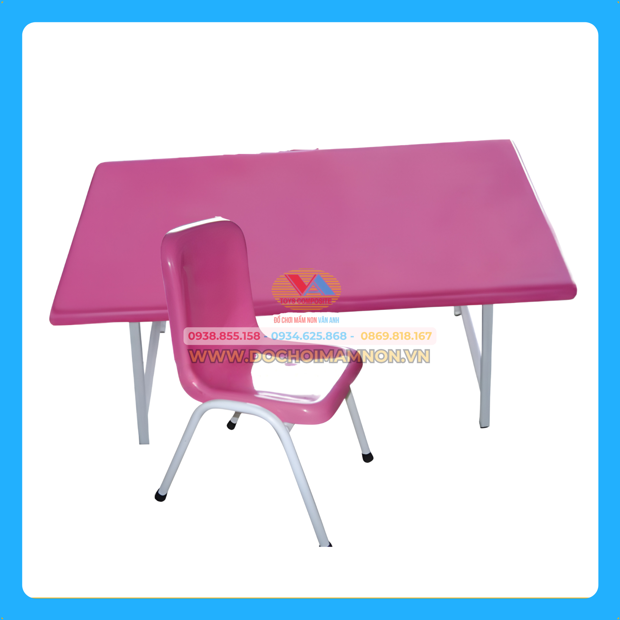Ghế Mầm Non Nhựa Composite_BG 001