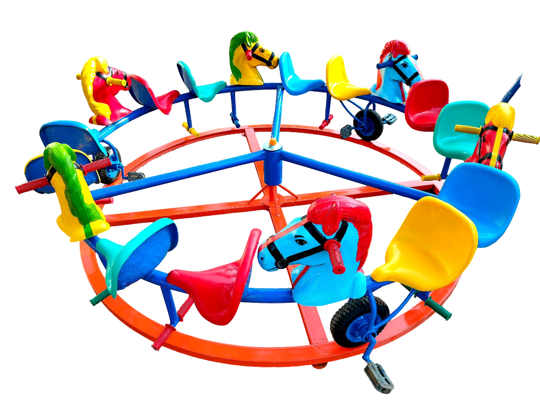 Đu Quay đạp đường ray 12 ghế_DQ 003