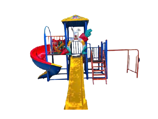 Cầu trượt xoắn con thỏ 4 sàn CT 004A