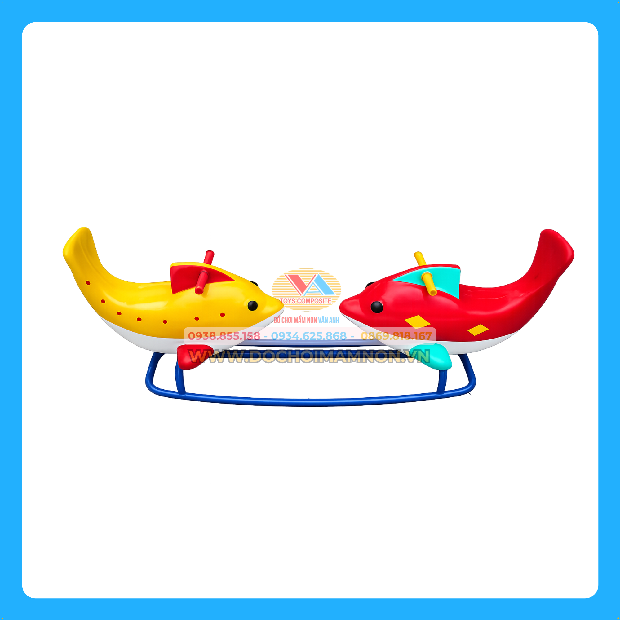 Bập bênh giống đôi con cá heo_BB 011