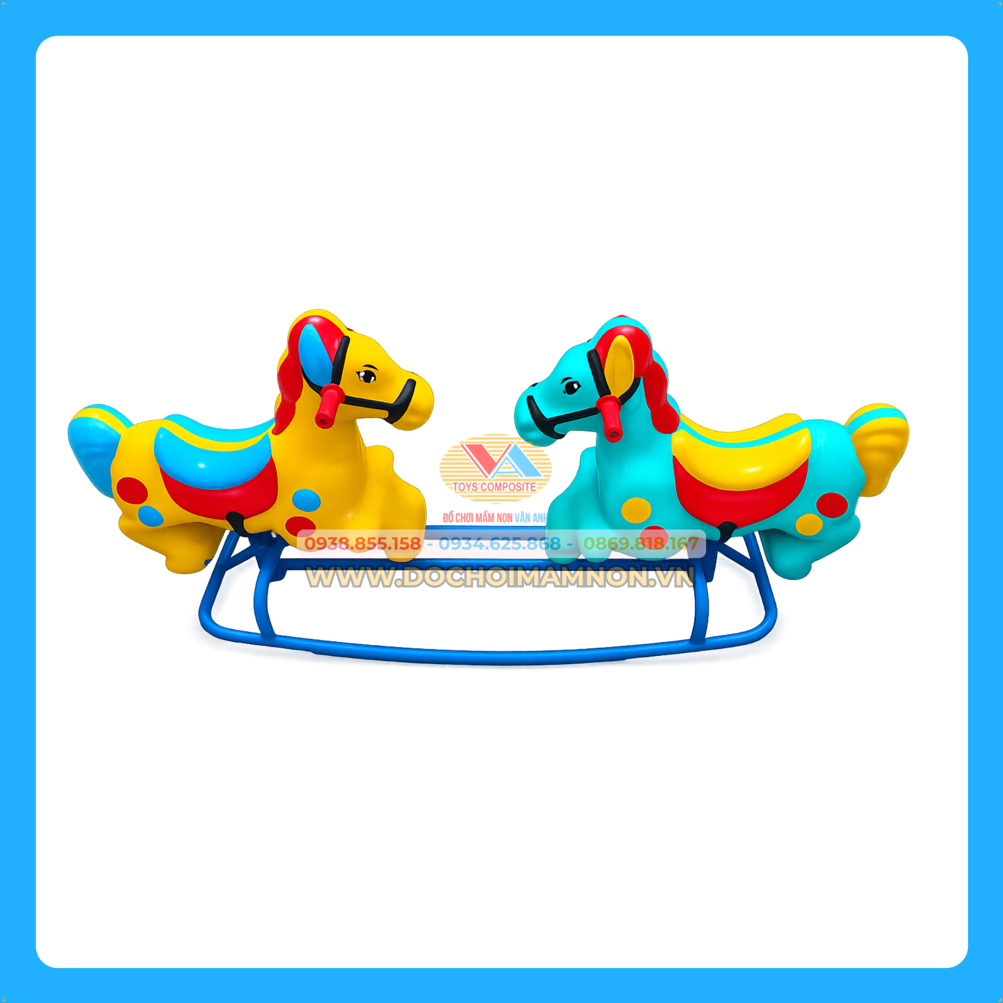 Bập bênh đôi con ngựa_BB 012