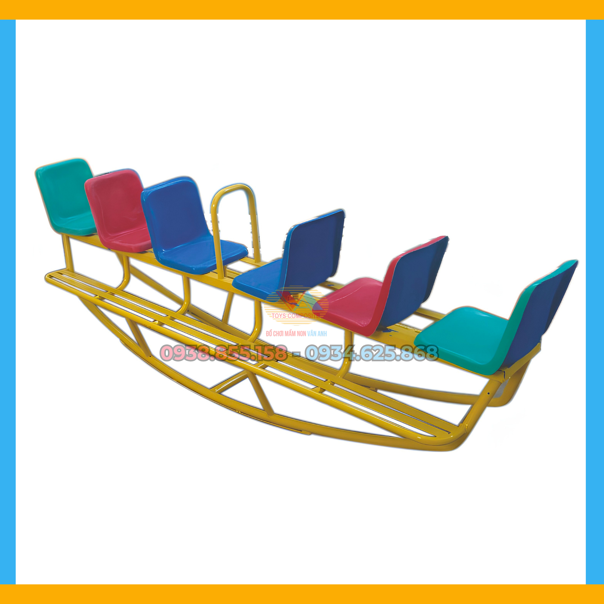Bập Bênh Long Thuyền 6 Ghế 016
