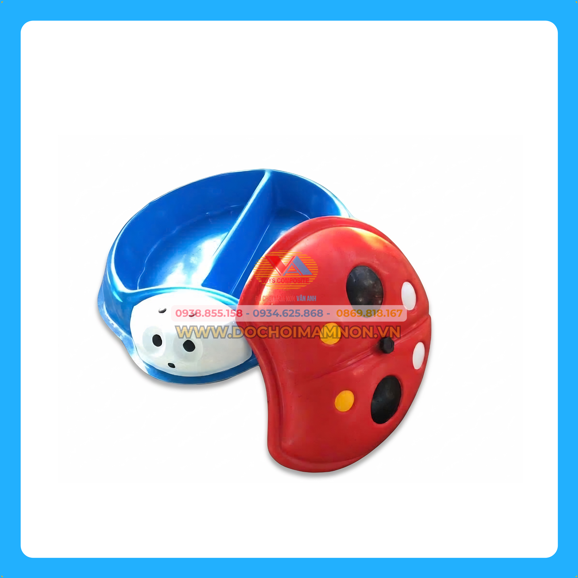 Bể chơi cát hình cánh cam_BC 005