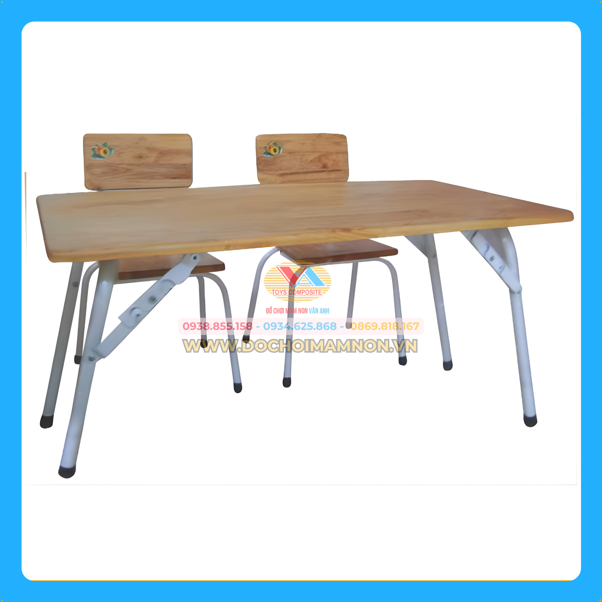 Bàn ghế mầm non_BG 007