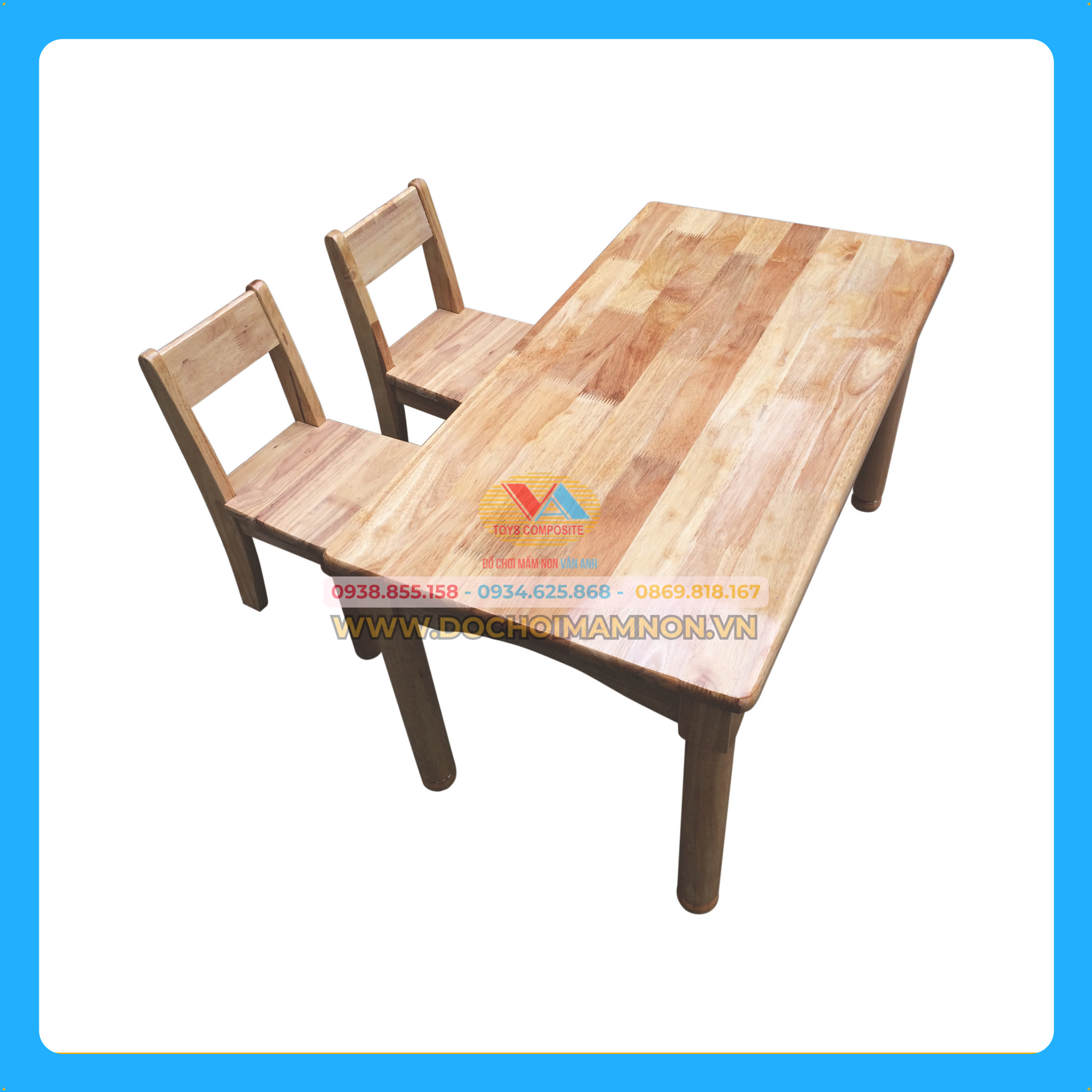 Bàn Gỗ Mầm Non_BG 022
