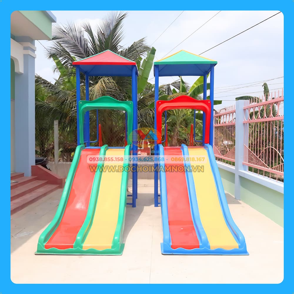 Bộ 2 Khối Cầu Trượt Thẳng_CT 017