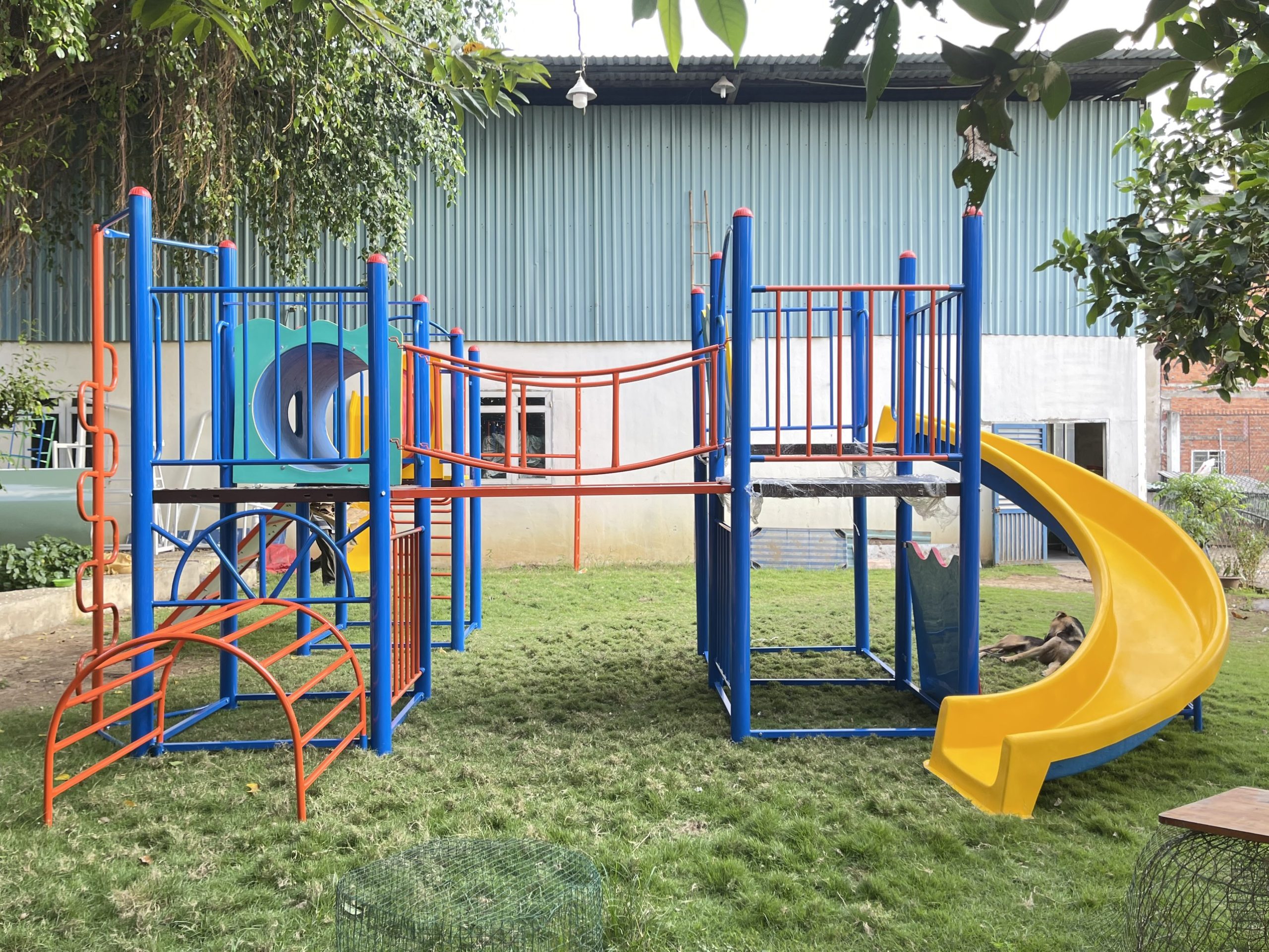 Cầu trượt composite_CT 022