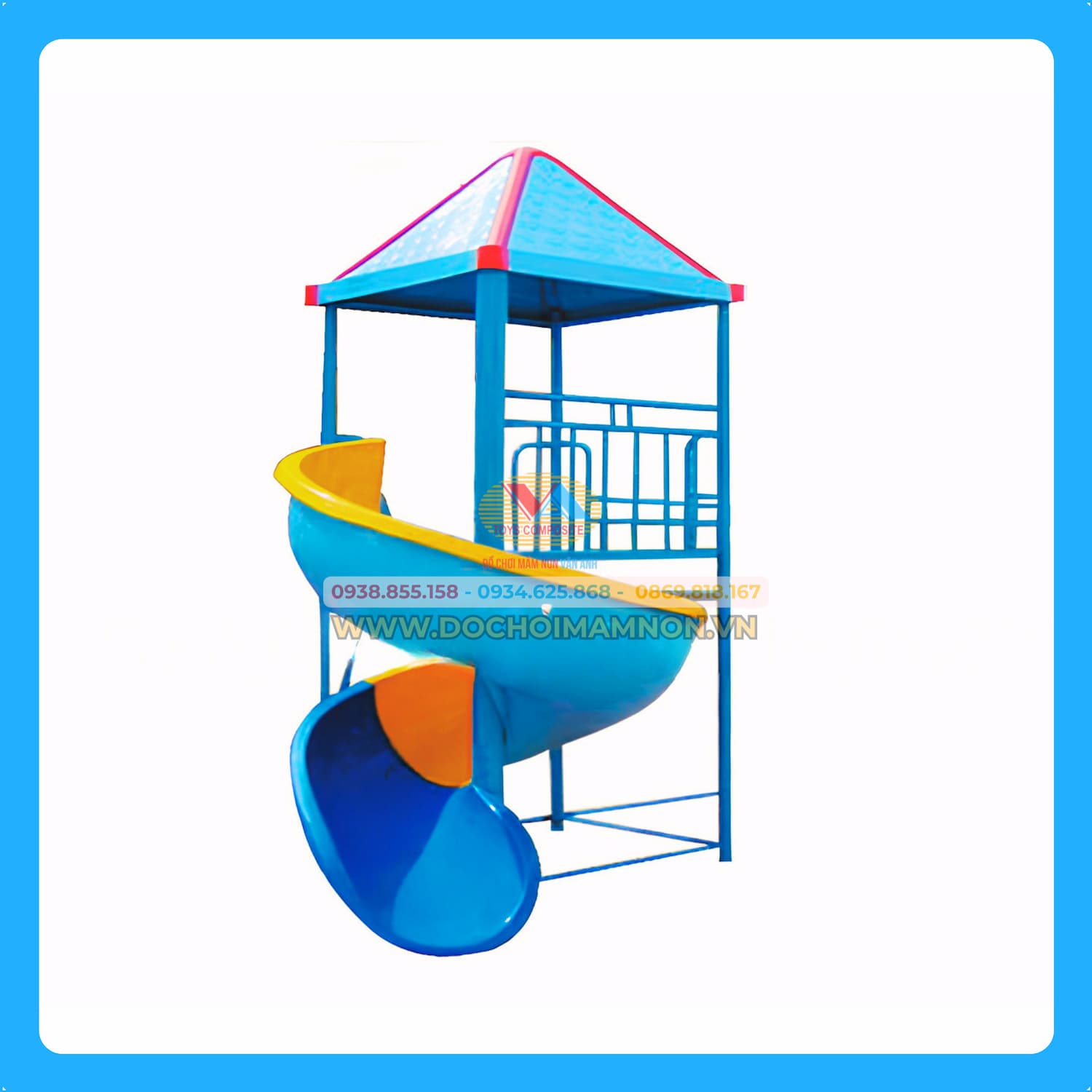 Bộ cầu trượt xoắn_CT 025