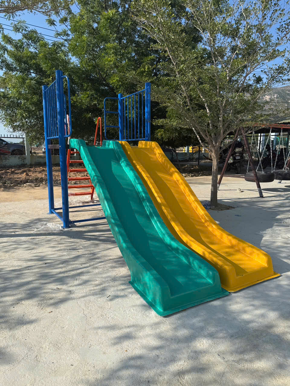 Cầu trượt nhựa composite_CT 046