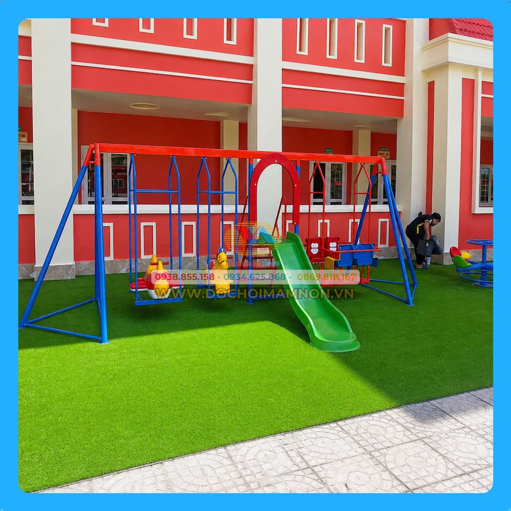Cầu trượt xích đu_CT 049
