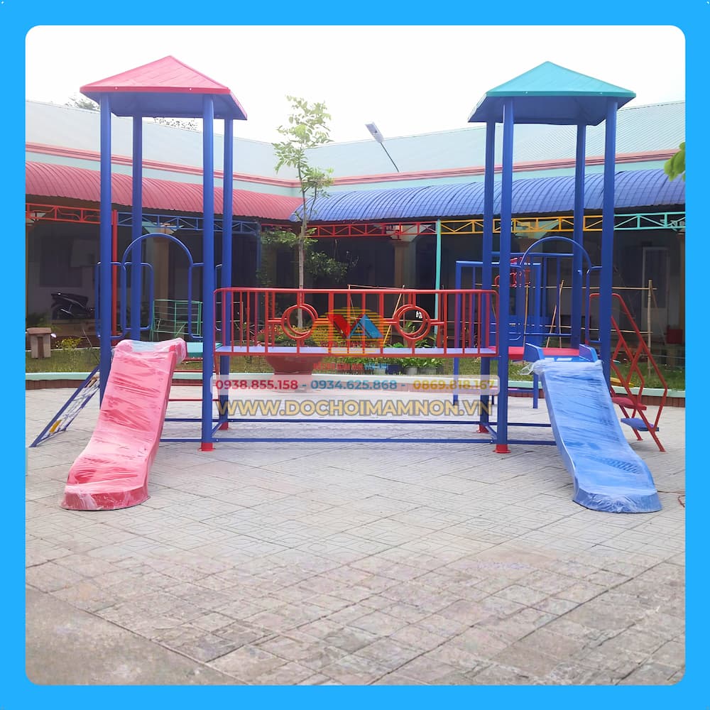 Cầu trượt nhựa compsite_CT 050