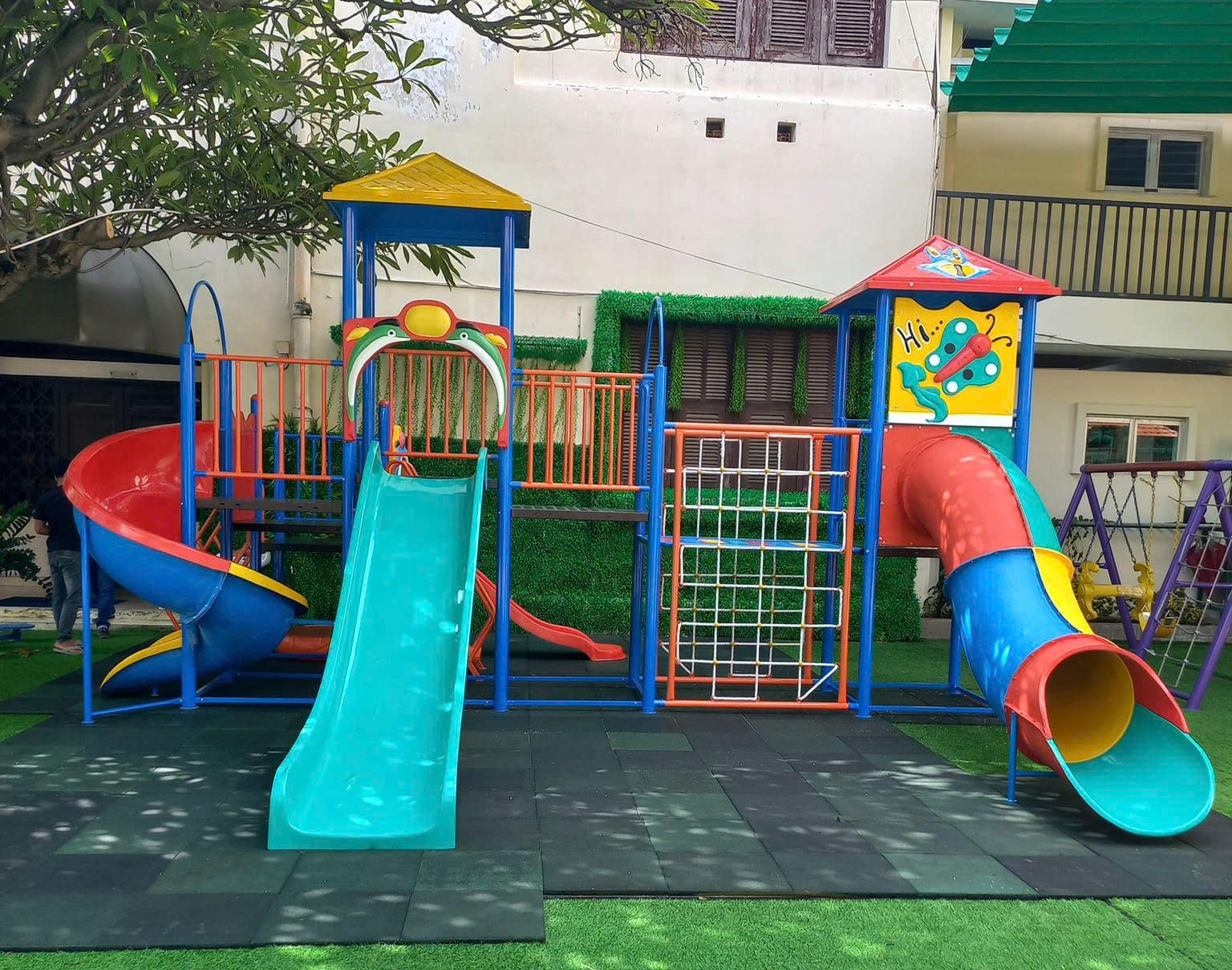 Cầu trượt nhựa composite_CT 065