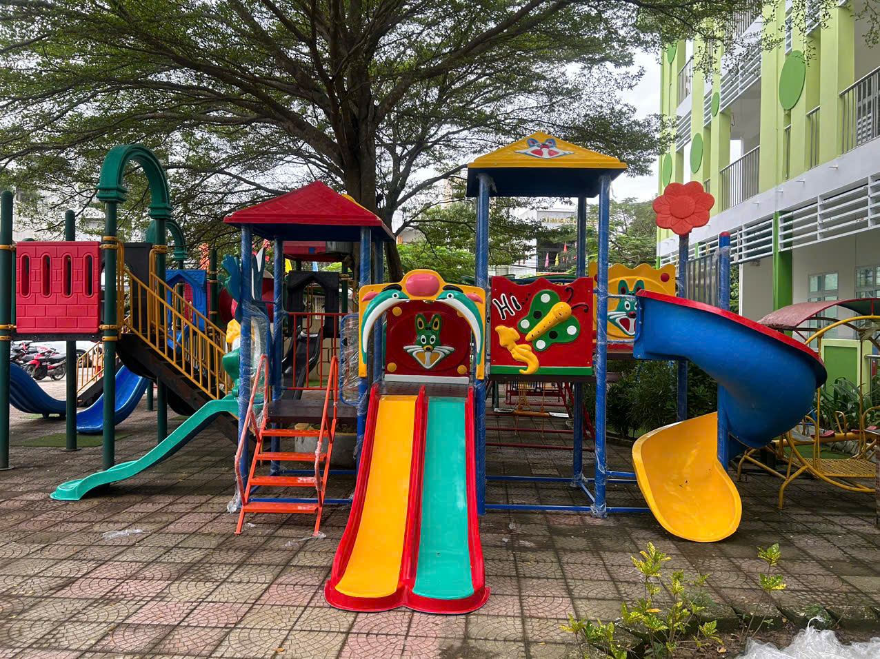 Cầu Trượt nhựa composite_CT 068