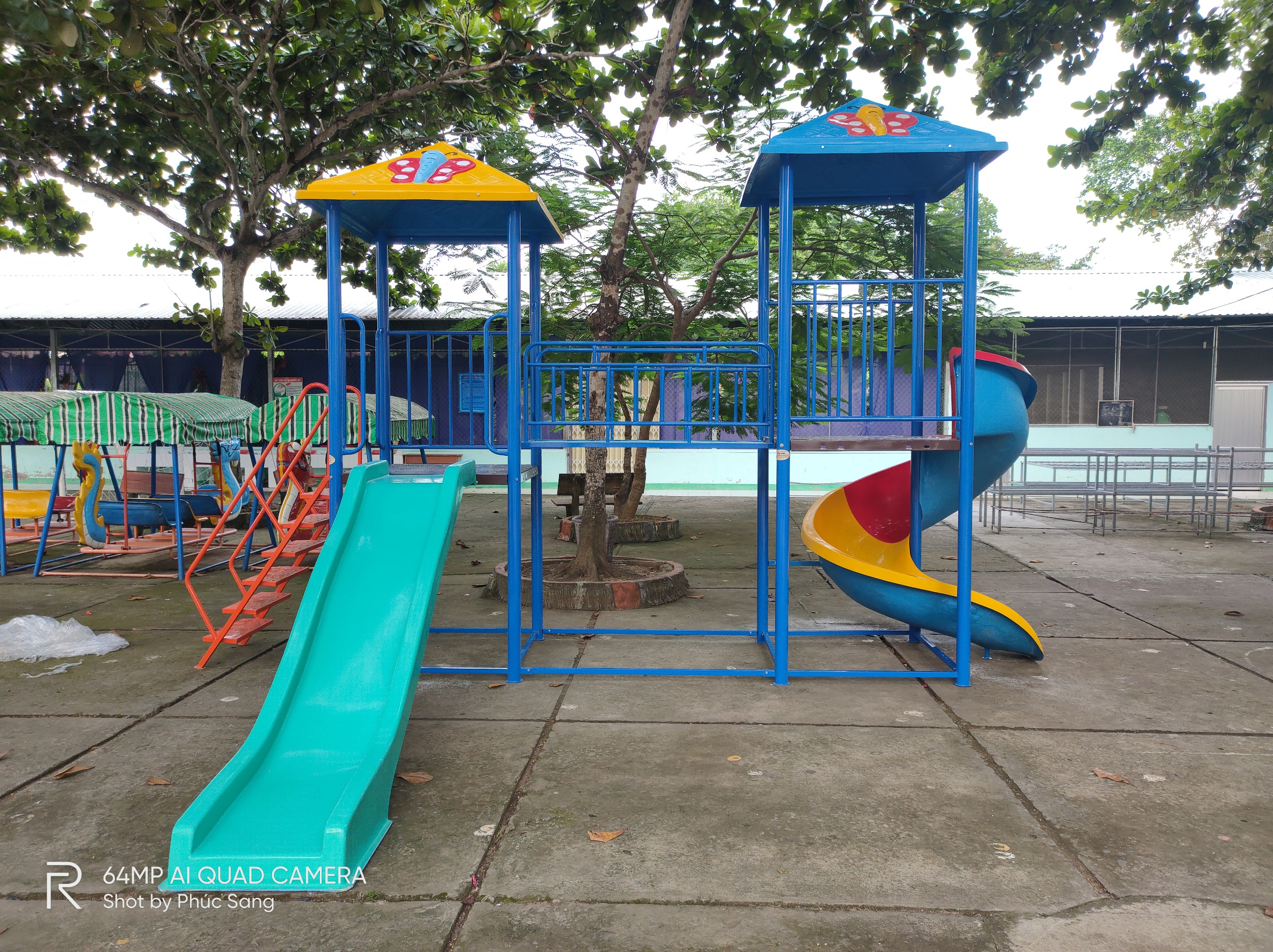 Cầu trượt nhựa composite_CT 070