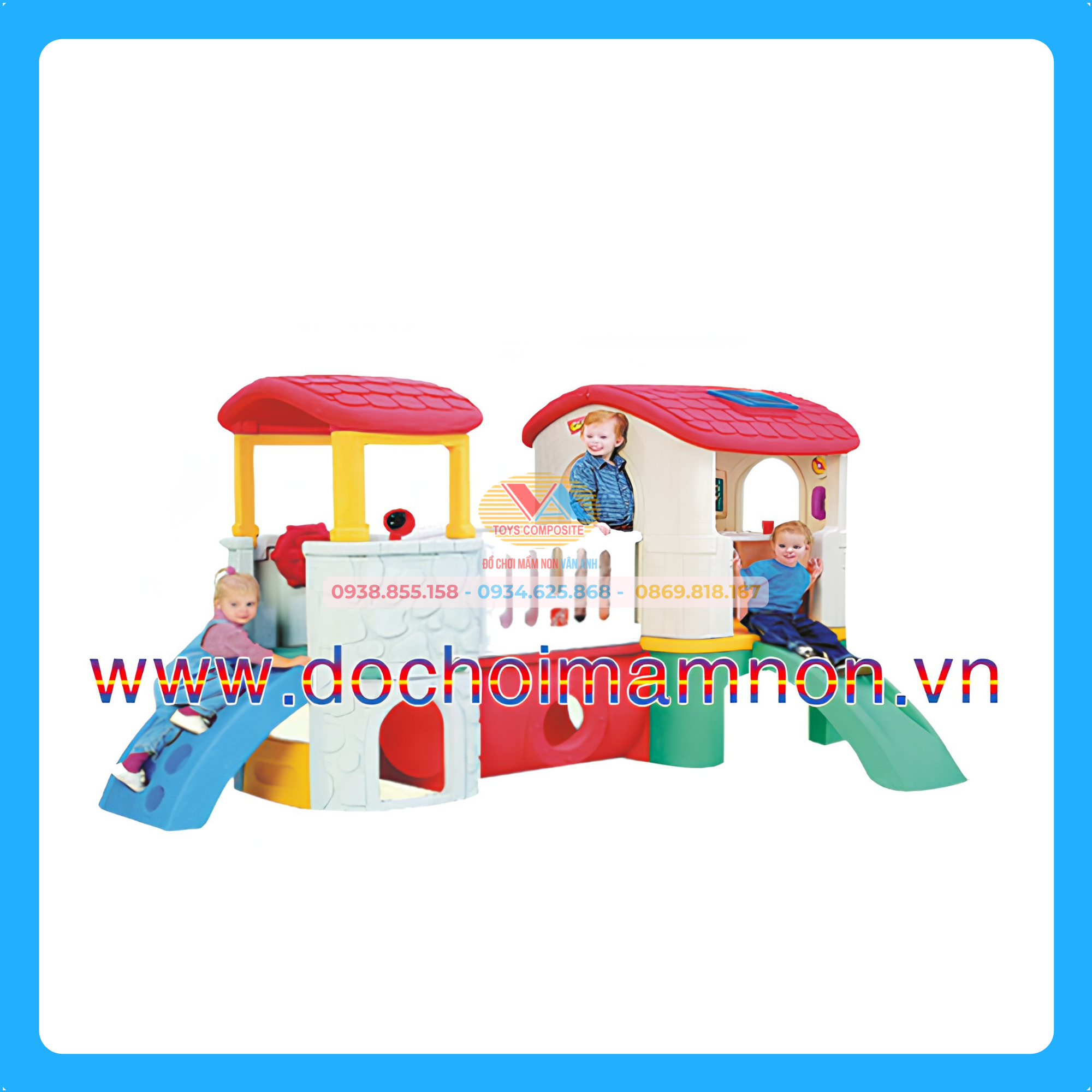 Cầu trượt nhập khẩu_CTN 004