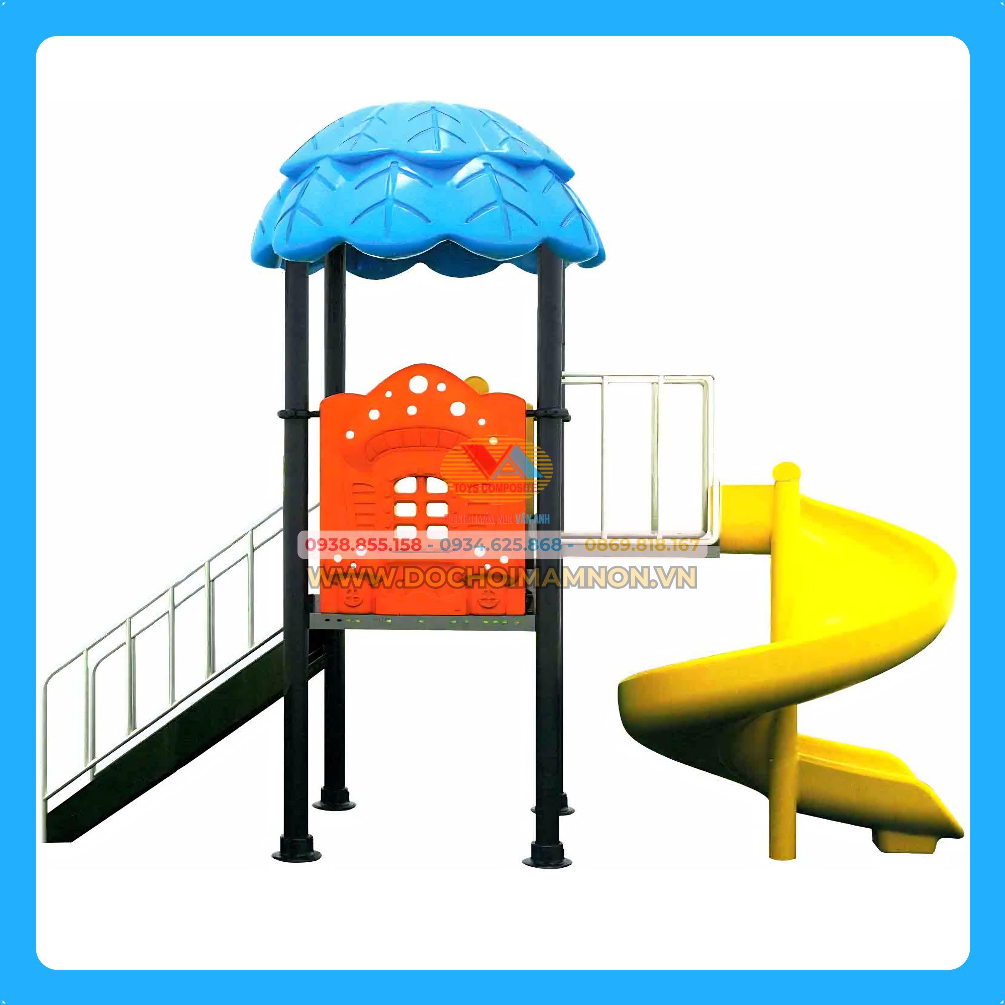 Cầu trượt nhập khẩu_CTN 006