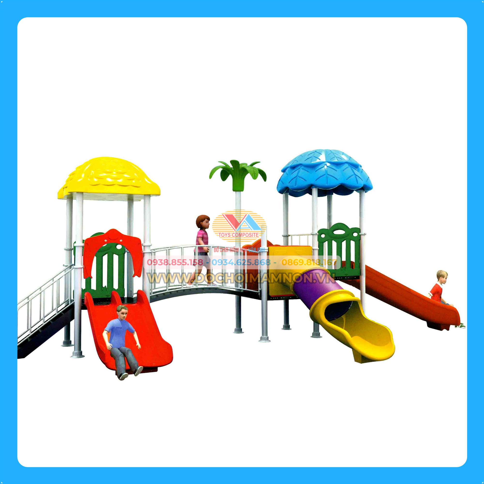 Cầu trượt nhập khẩu_CTN 014