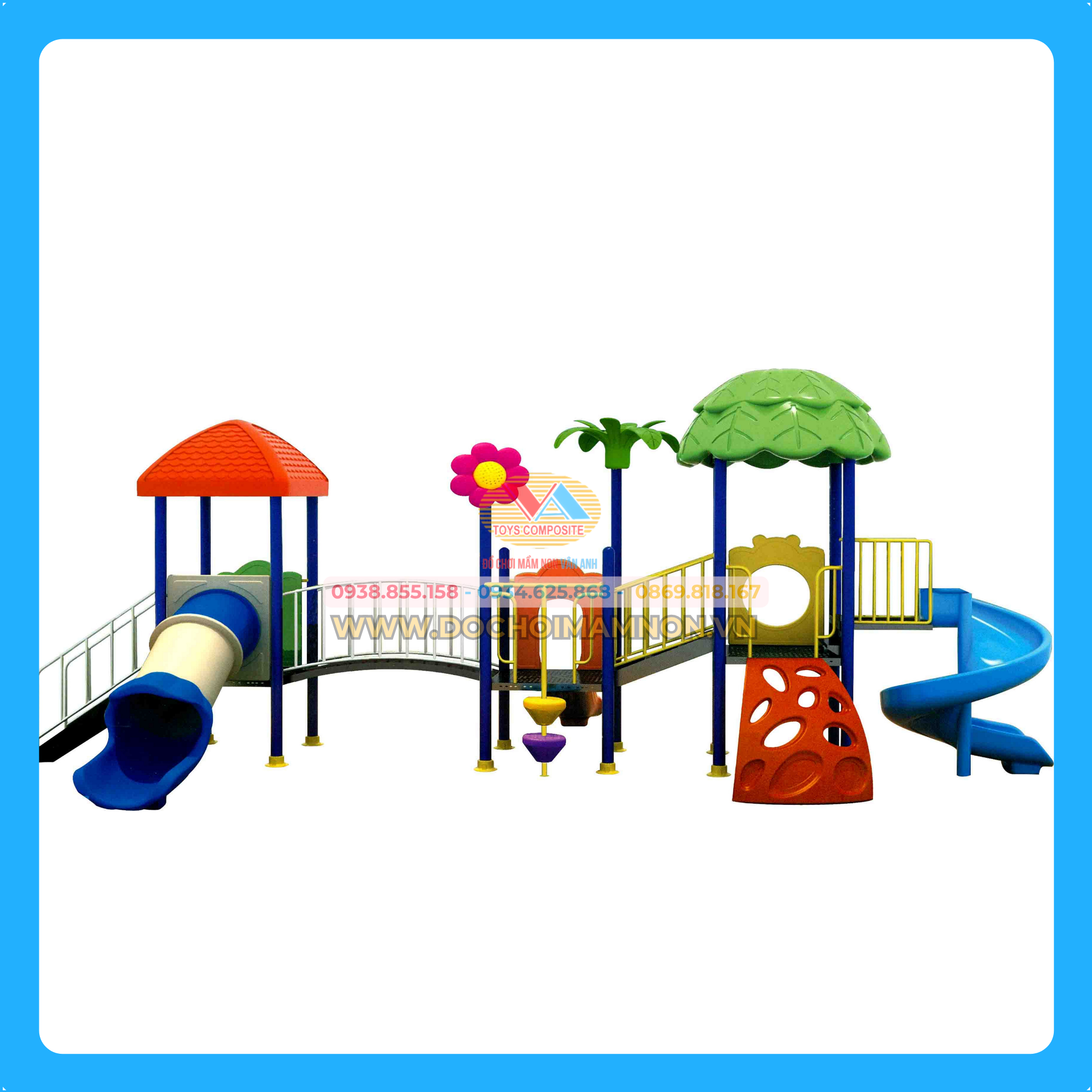 Cầu trượt nhập khẩu_CTN 015