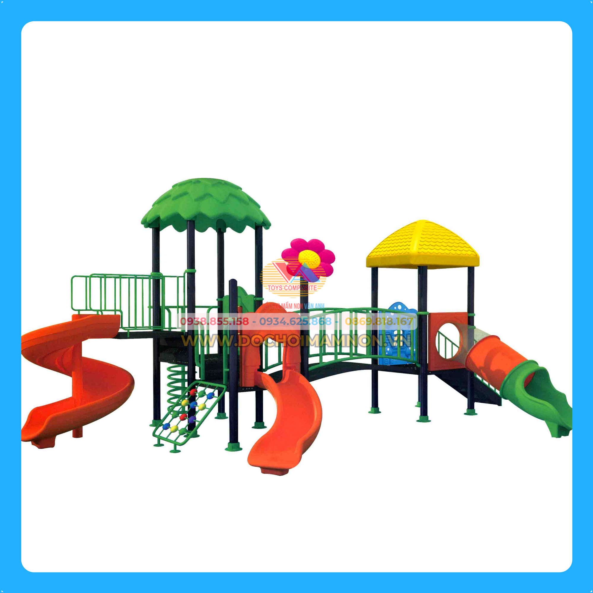 Cầu trượt nhập khẩu_CTN 017