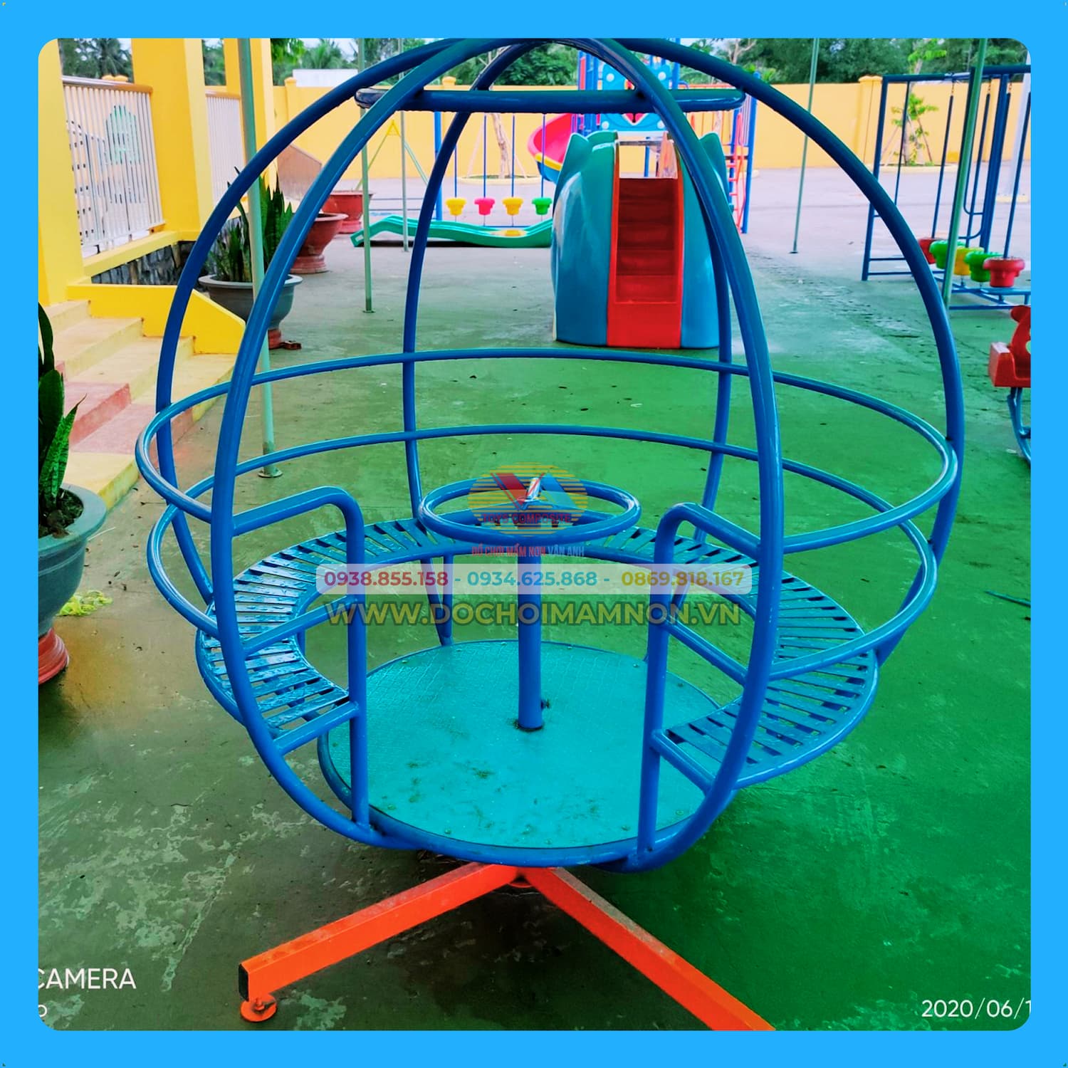 Đu quay quả địa cầu_DQ 007